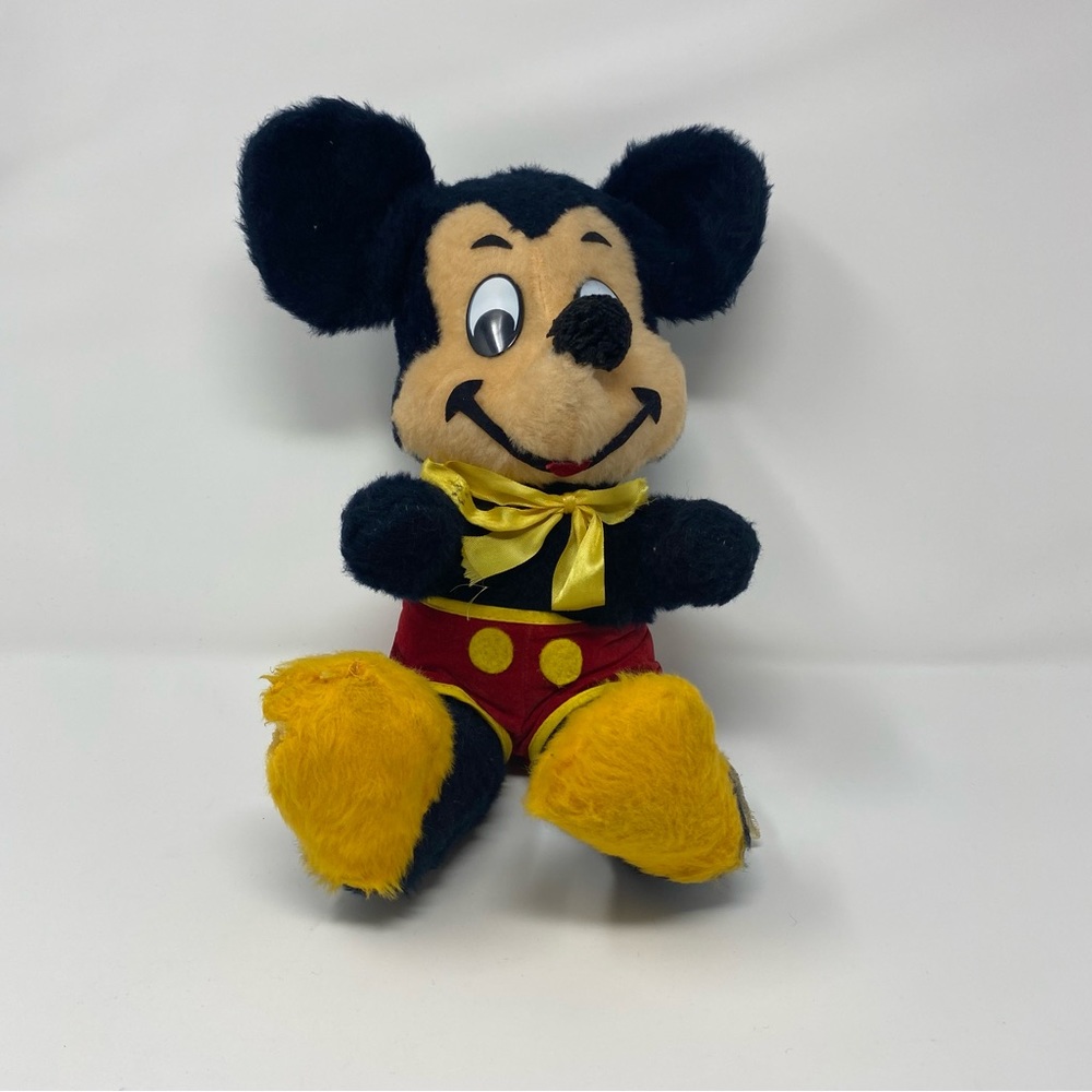 Vintage Disney Mickey Mouse Plush 12” California Stuffed Toys from‎ the 1950s